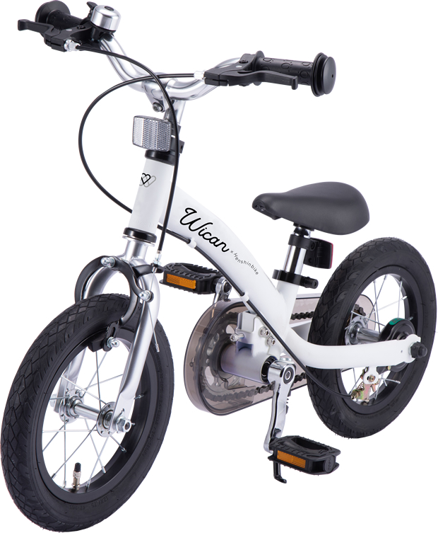へんしんバイク ゼビオ限定 ホワイトピンク - 幼児用自転車